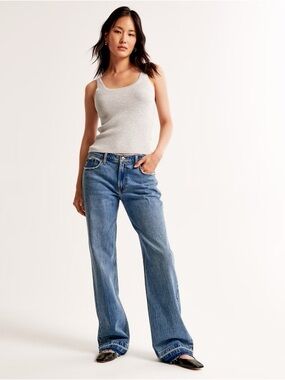 Abercrombie Baggy Low Rise Jeans